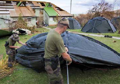 Irma, soutenir à 6700 km